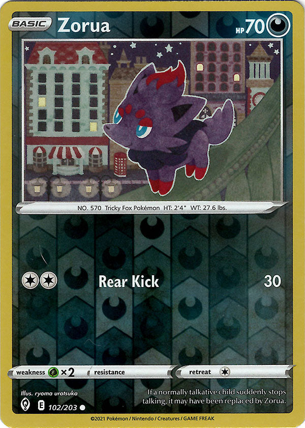 Zorua (Reverse Holo)