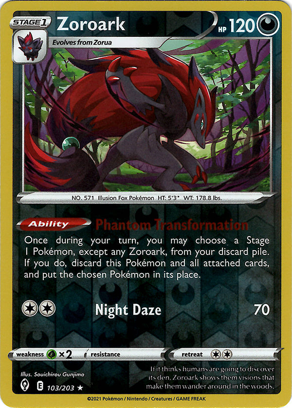 Zoroark (Reverse Holo)