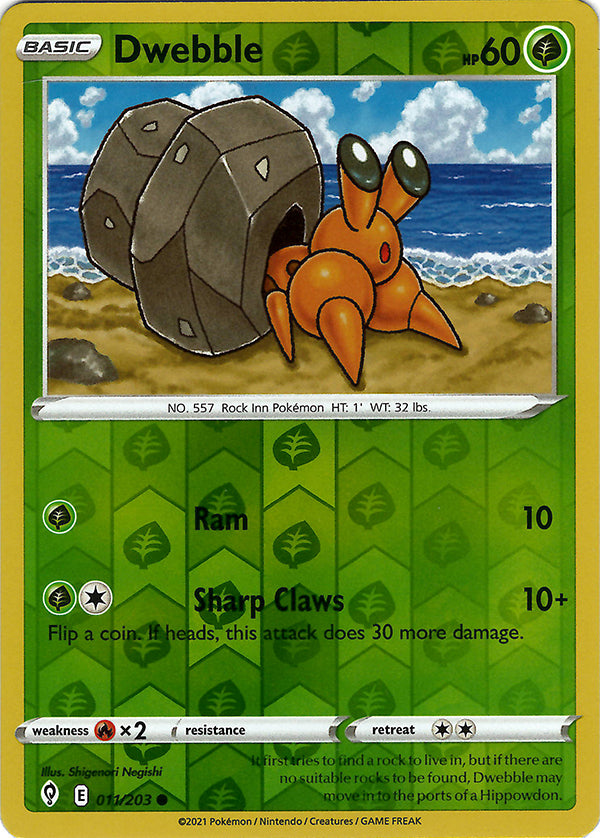 Dwebble (Reverse Holo)