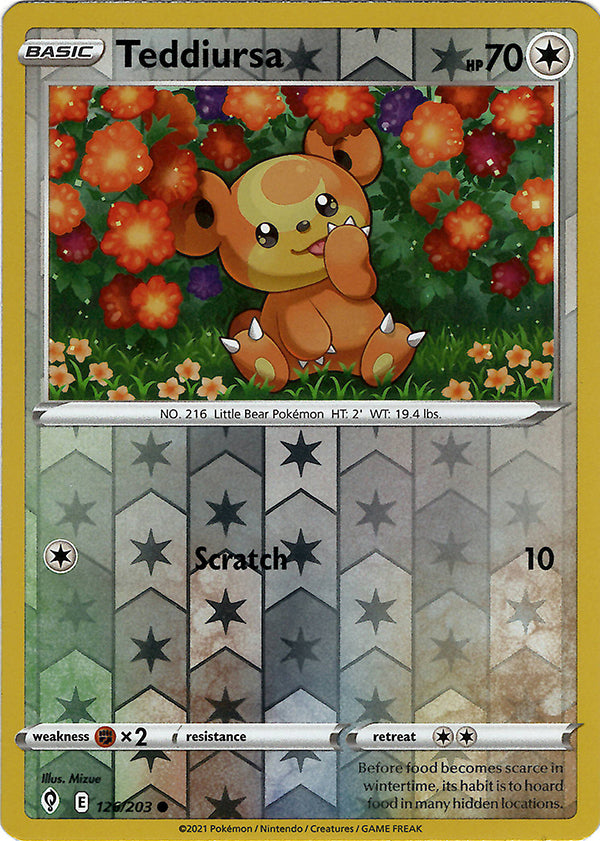 Teddiursa (Reverse Holo)