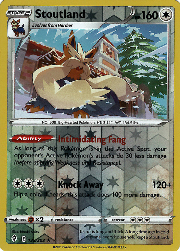 Stoutland (Reverse Holo)