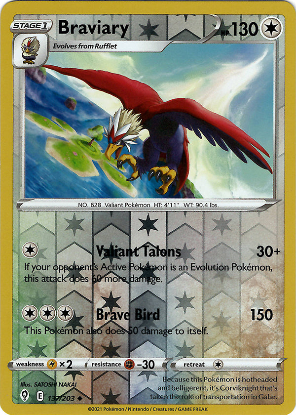 Braviary (Reverse Holo)