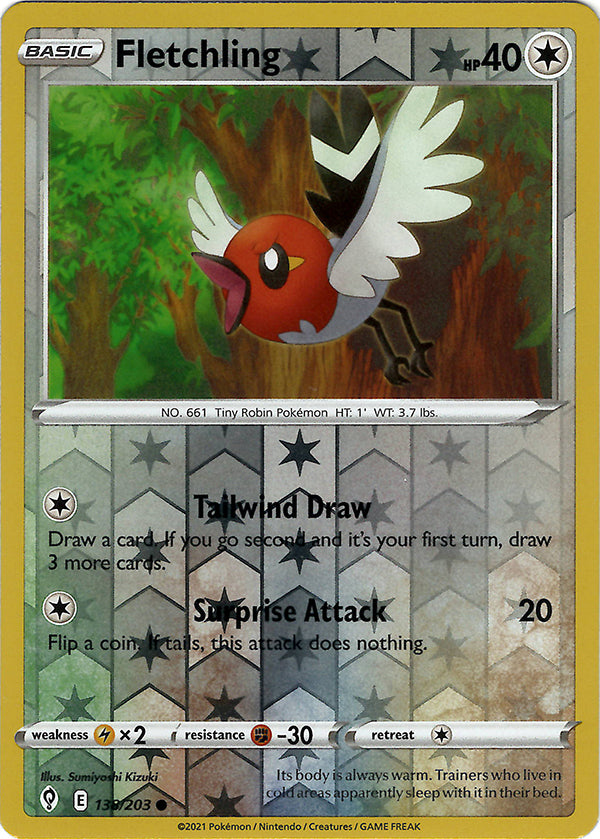 Fletchling (Reverse Holo)