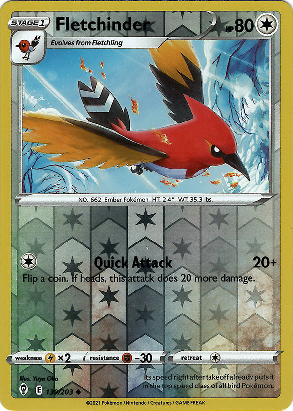 Fletchinder (Reverse Holo)