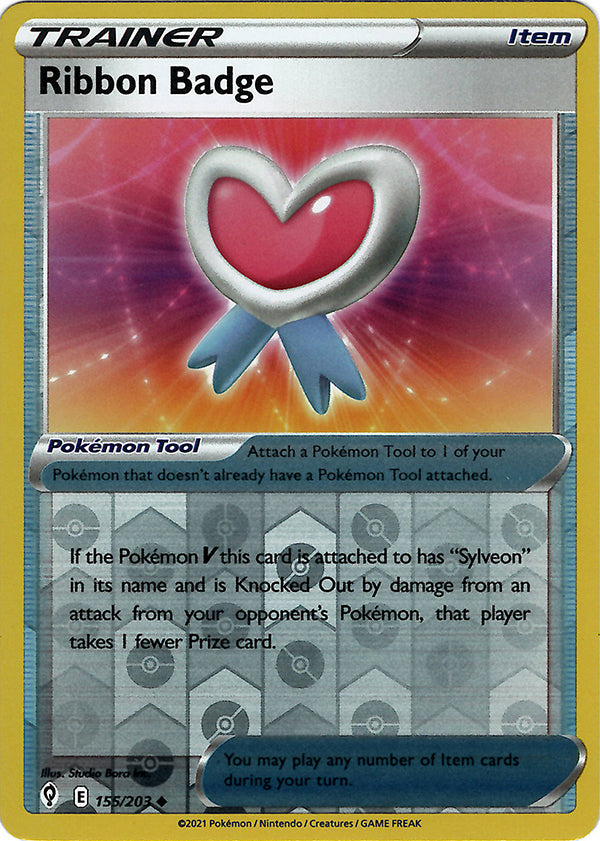 Ribbon Badge (Reverse Holo)