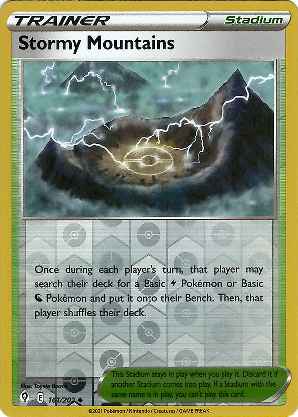 Stormy Mountains (Reverse Holo)