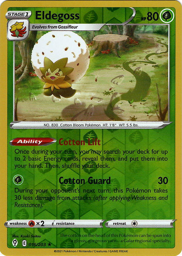 Eldegoss (Reverse Holo)