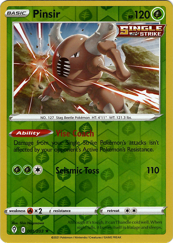 Pinsir (Reverse Holo)