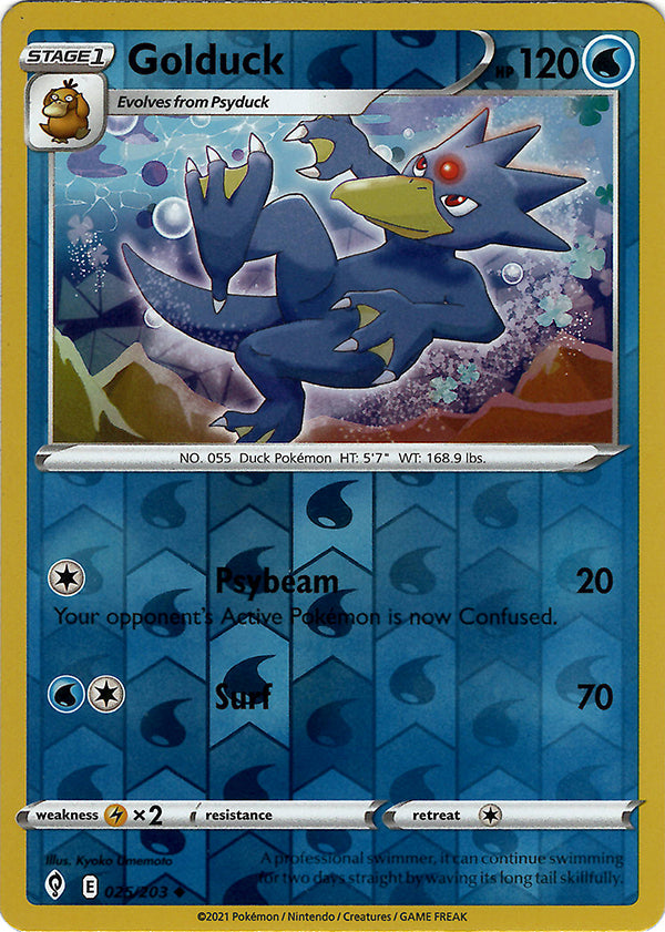 Golduck (Reverse Holo)