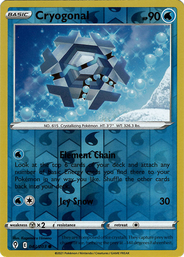 Cryogonal (Reverse Holo)