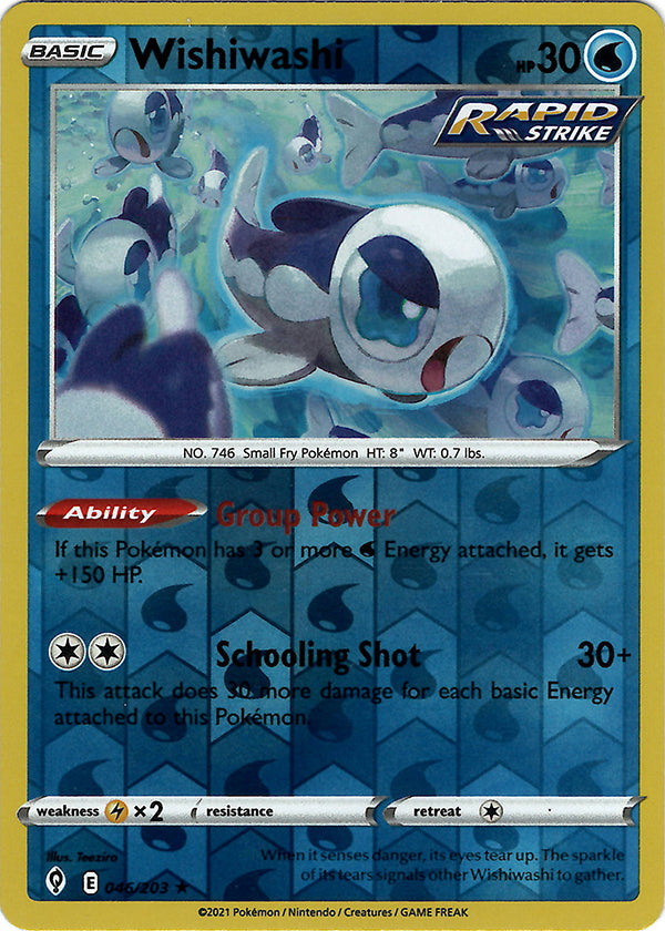 Wishiwashi (Reverse Holo)