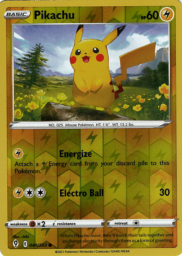 Pikachu (Reverse Holo)