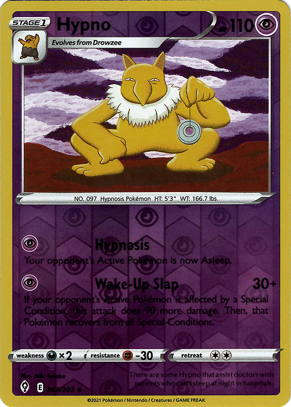 Hypno (Reverse Holo)
