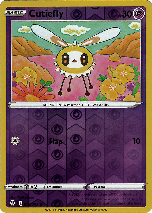 Cutiefly (Reverse Holo)