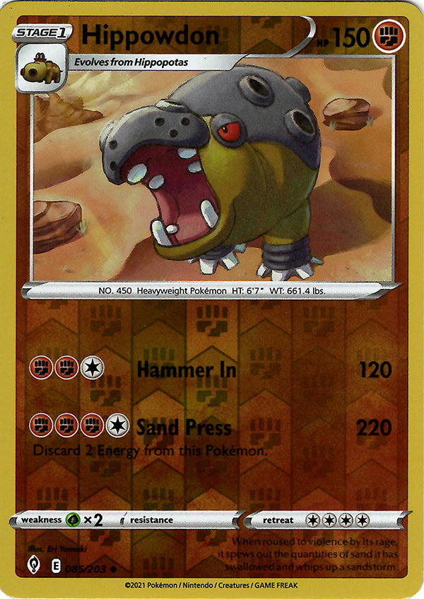 Hippowdon (Reverse Holo)