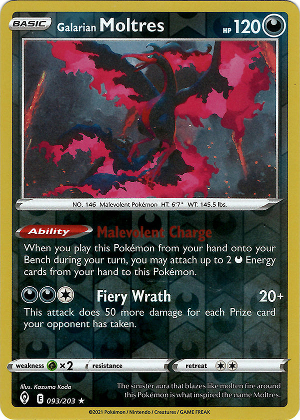 Galarian Moltres (Reverse Holo)