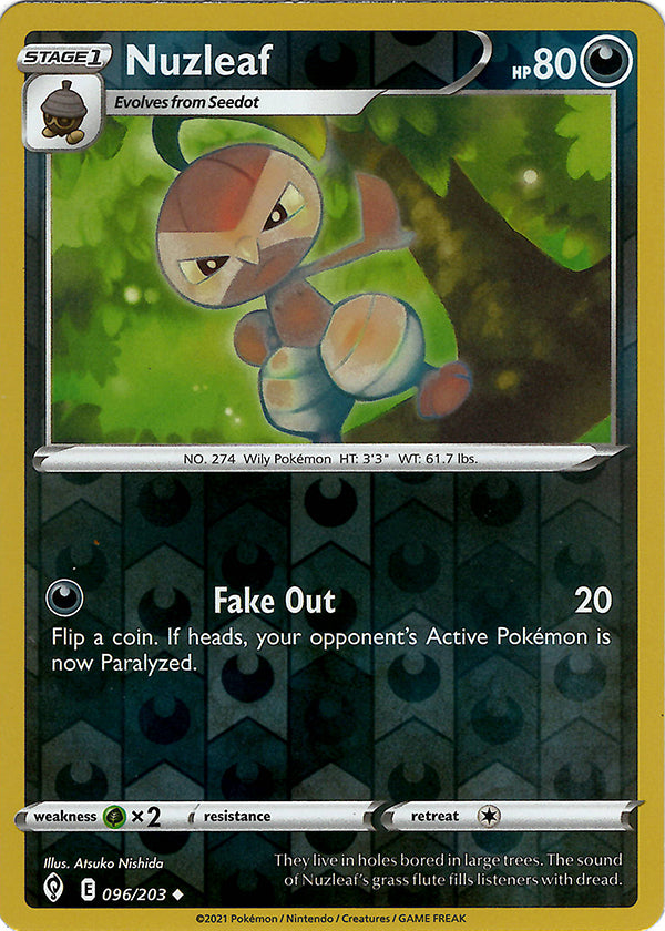Nuzleaf (Reverse Holo)