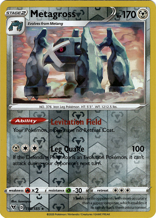 Metagross (Reverse Holo)