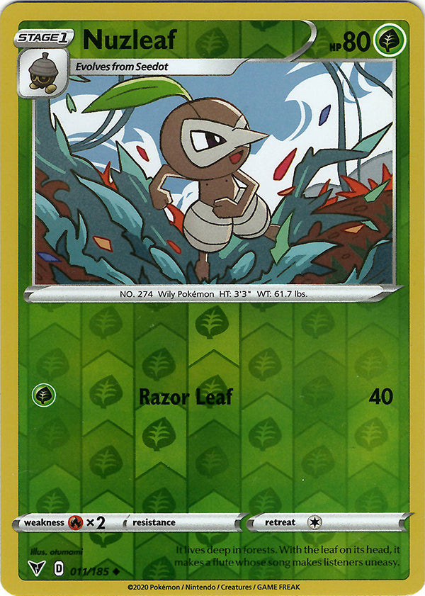 Nuzleaf (Reverse Holo)