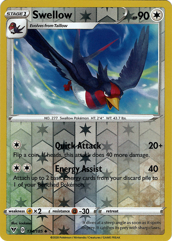 Swellow (Reverse Holo)