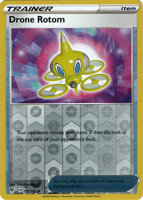 Drone Rotom (Reverse Holo)