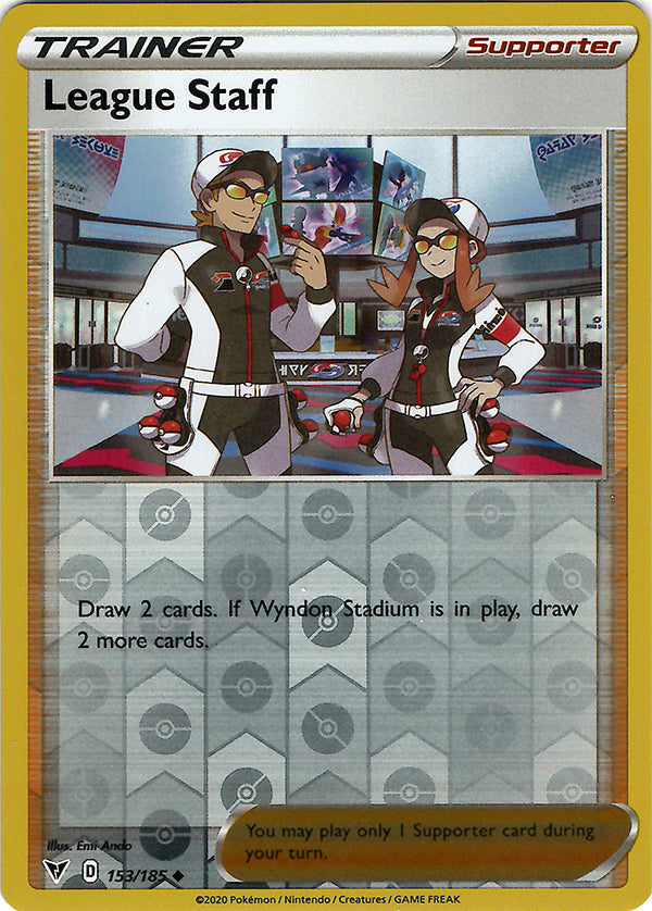 League Staff (Reverse Holo)