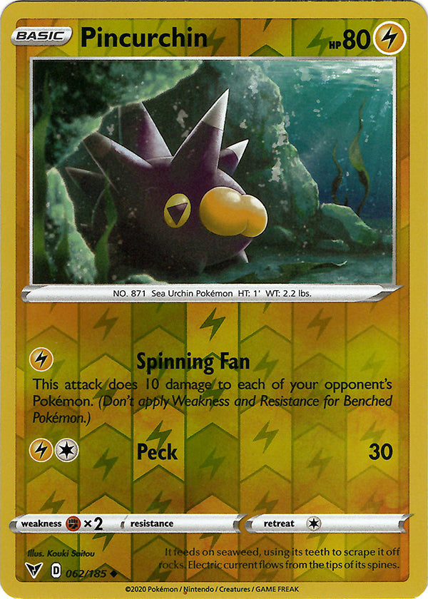 Pincurchin (Reverse Holo)