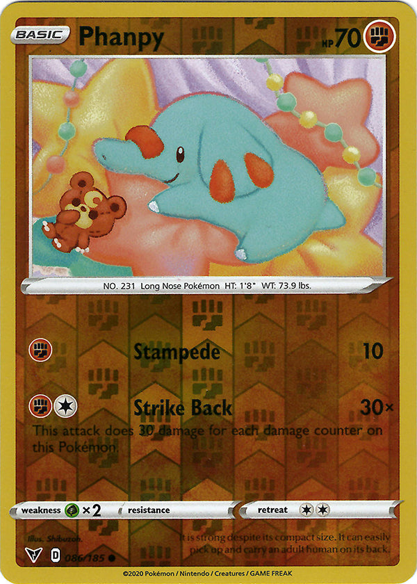Phanpy (Reverse Holo)