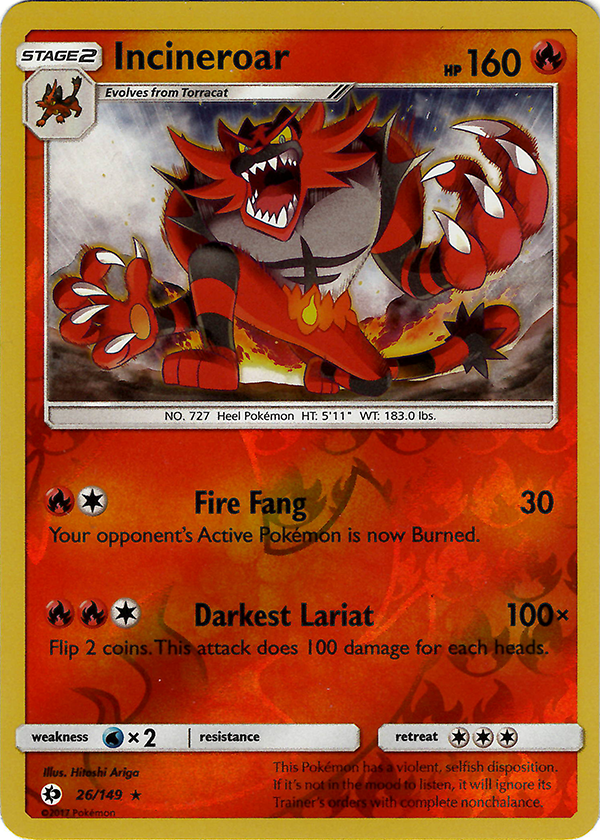 Incineroar (Reverse Holo)