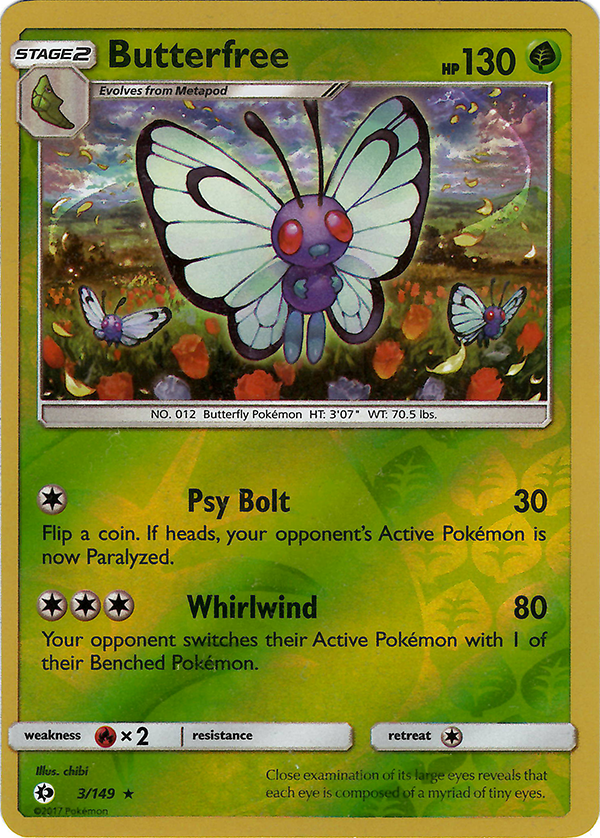 Butterfree (Reverse Holo)