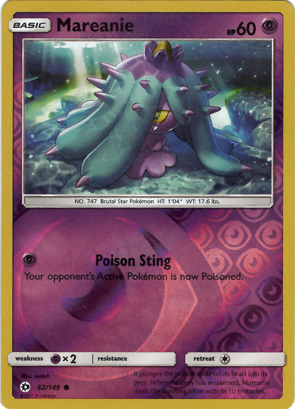 Mareanie (Reverse Holo)