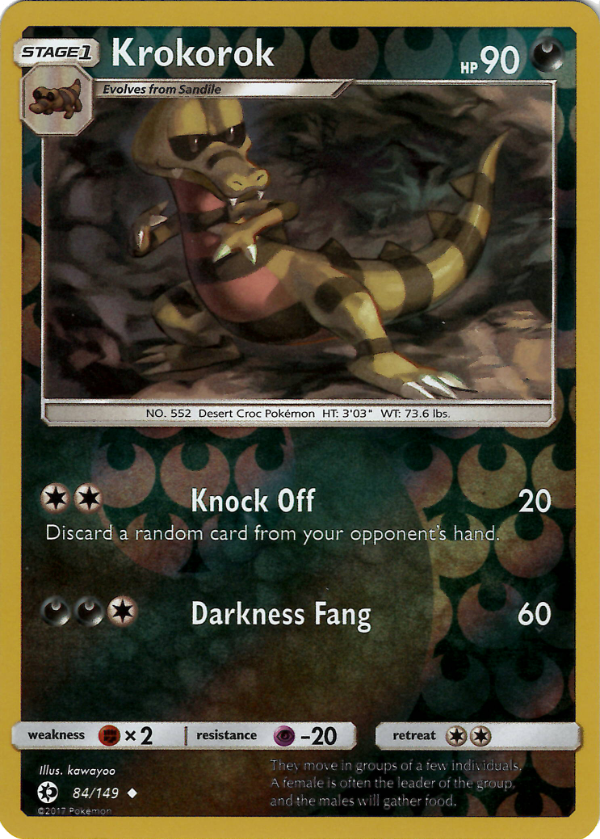 Krokorok (Reverse Holo)