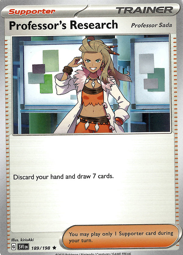 Professor's Research (Deck Exclusive Promo)