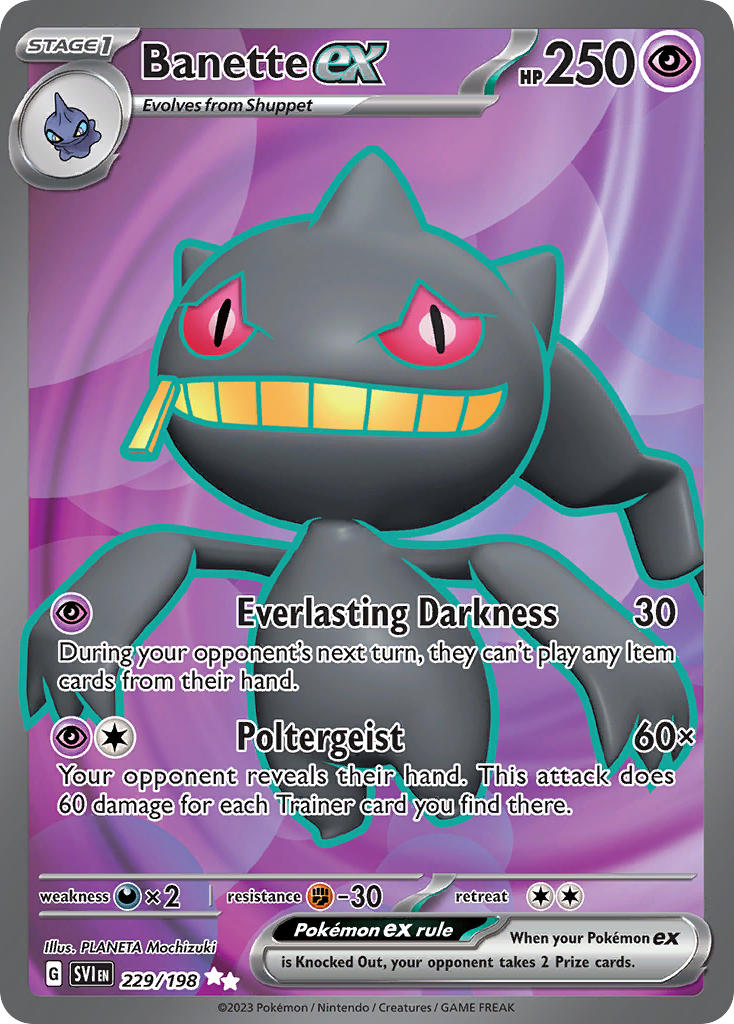 Banette ex (Full Art)