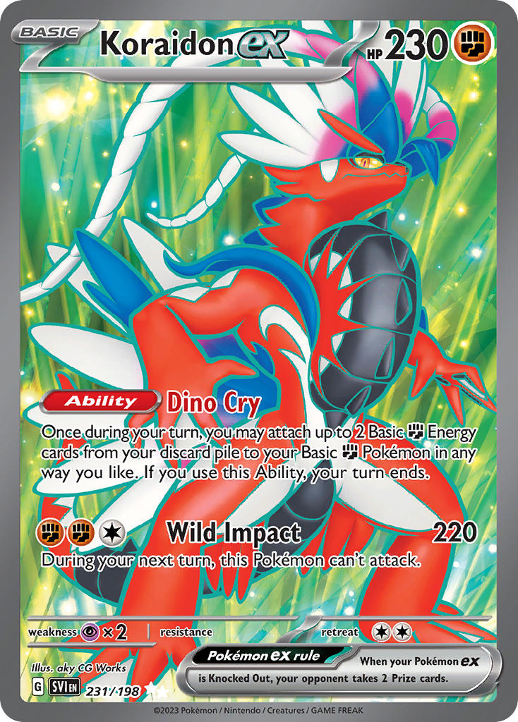 Koraidon ex (Full Art)