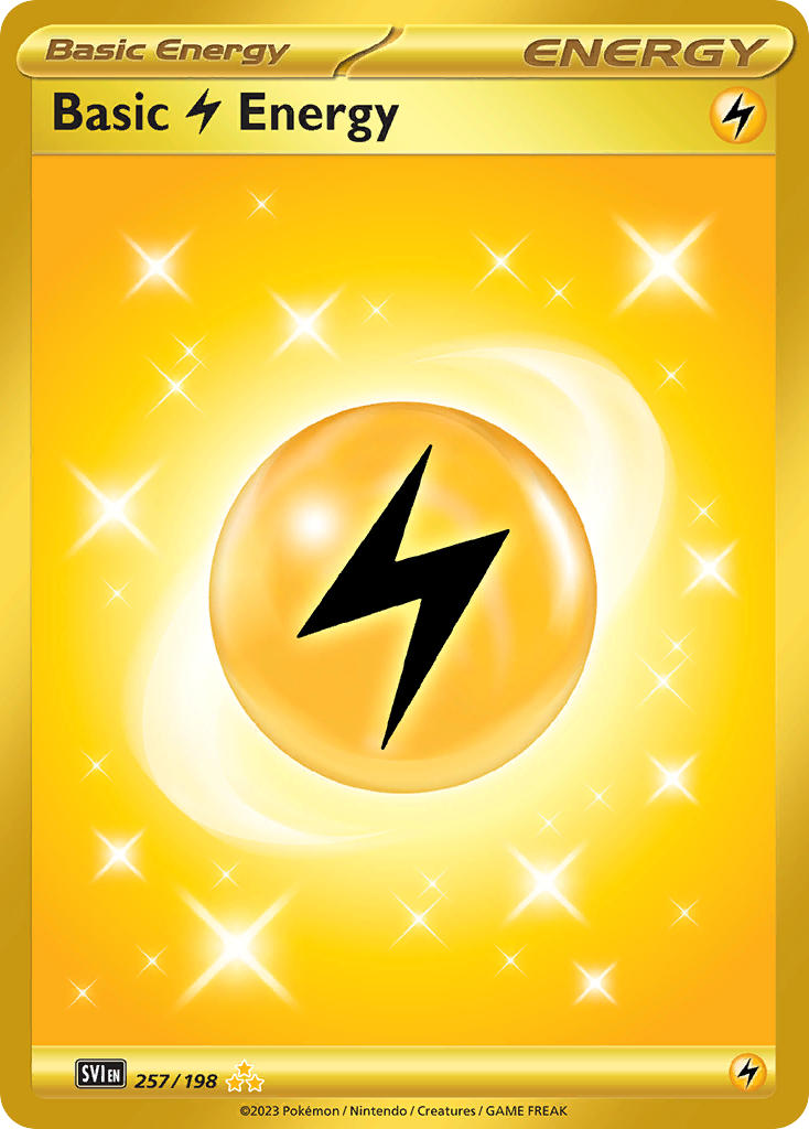 Basic Lightning Energy (Hyper Rare/Gold Rare)