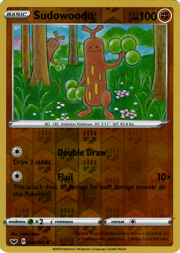 Sudwoodo (Reverse Holo)