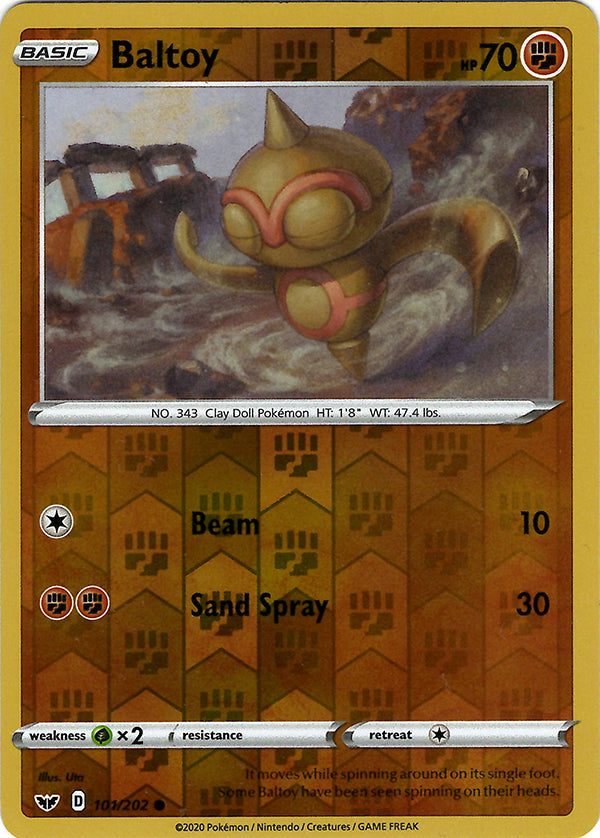 Baltoy (101) (Reverse Holo)