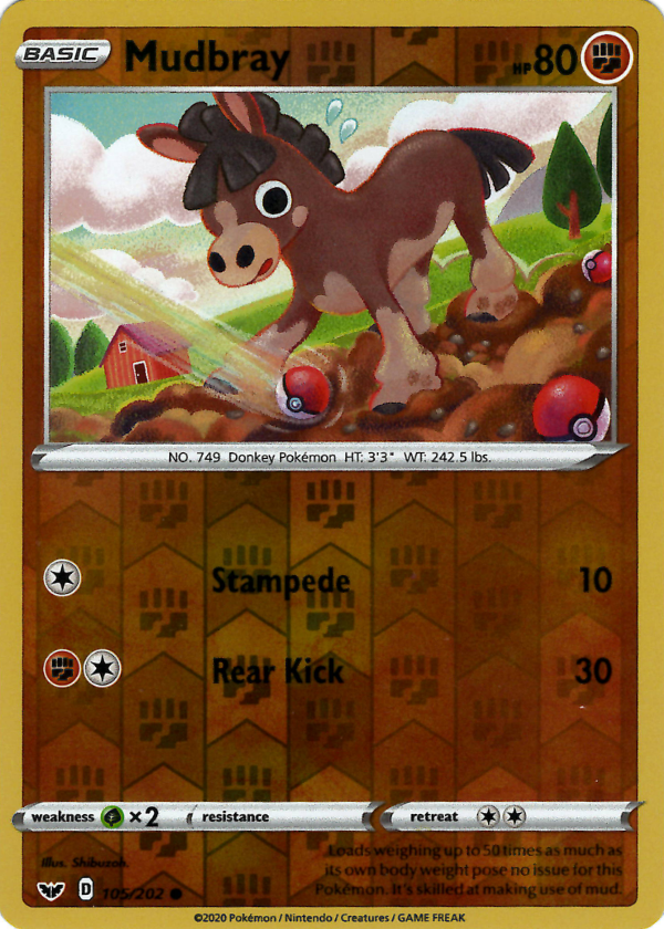 Mudbray (Reverse Holo)