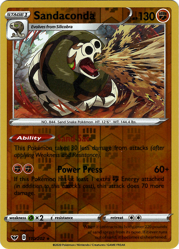 Sandaconda (Reverse Holo)