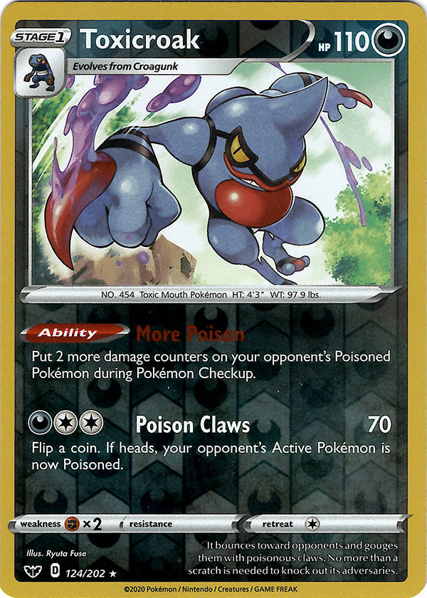 Toxicroak (Reverse Holo)