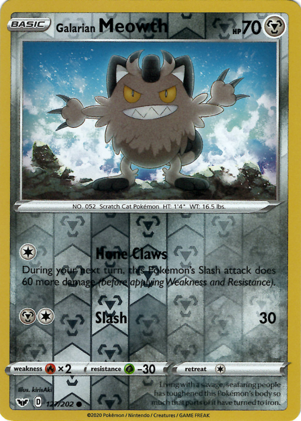 Galarian Meowth (Reverse Holo)