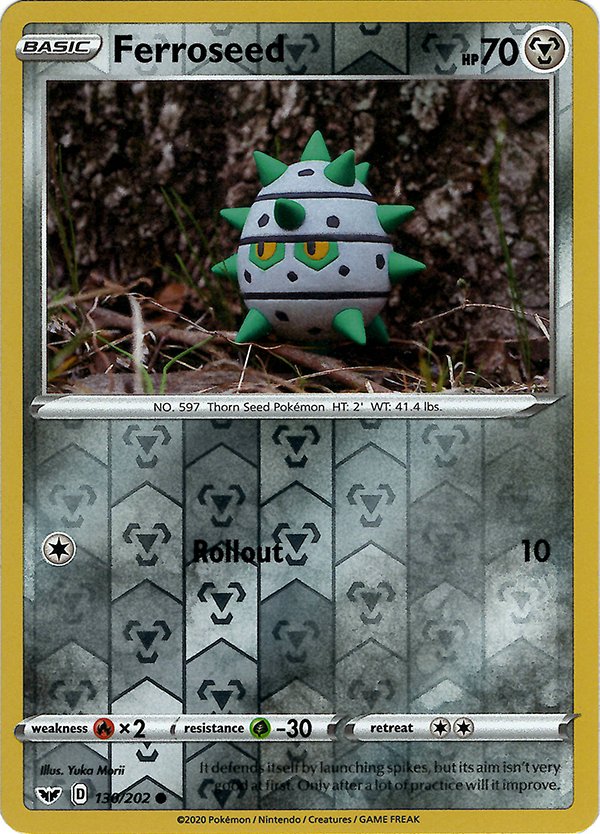 Ferroseed (Reverse Holo)