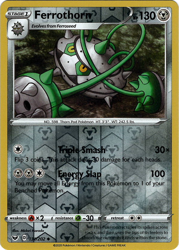 Ferrothorn (Reverse Holo)