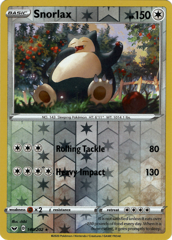Snorlax (Reverse Holo)