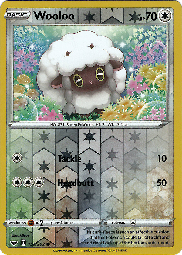 Wooloo (Reverse Holo)