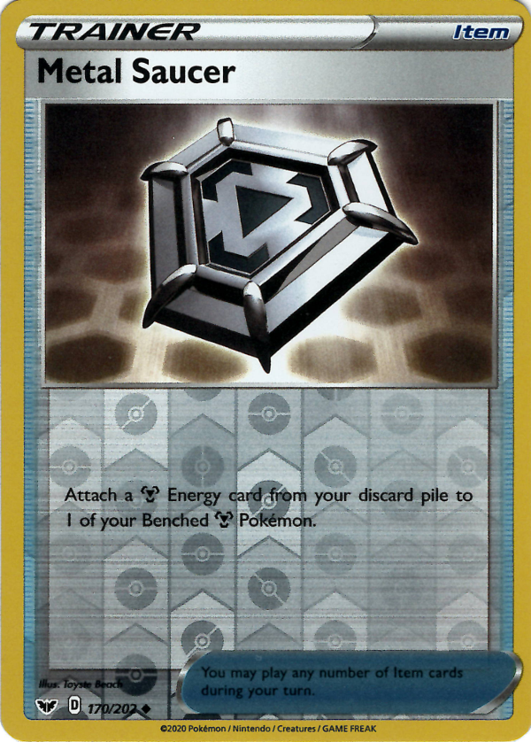 Metal Saucer (Reverse Holo)