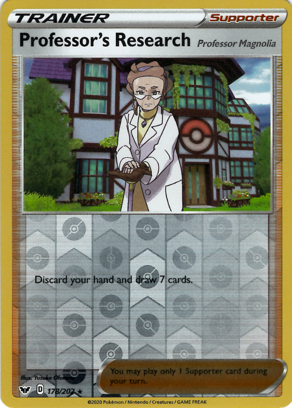 Professor's Research (Reverse Holo)