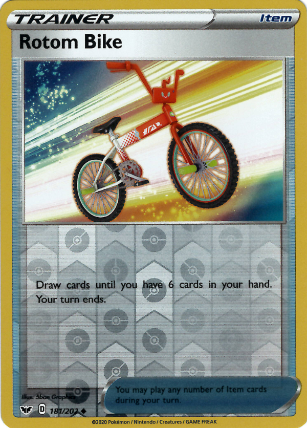 Rotom Bike (Reverse Holo)