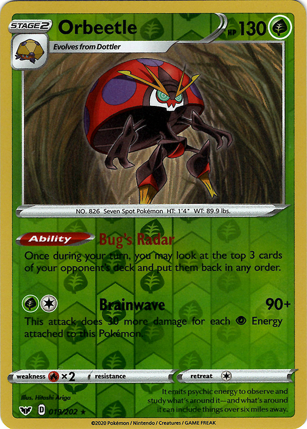 Orbeetle (Reverse Holo)